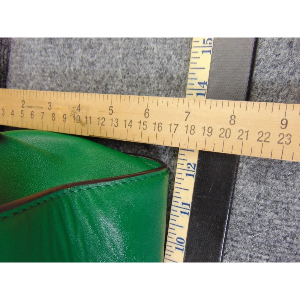 Michael Kors Hamilton Satchel Green Gold‎ Hardware 30F4GHXS3L Crossbody Bag